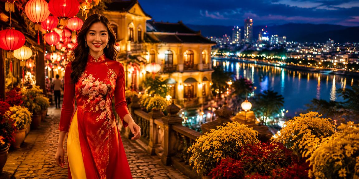 Chợ đêm và ánh đèn Đà Lạt tạo cảm giác vui tươi